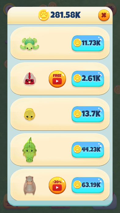 Screenshot #3 pour Animal Merge Run