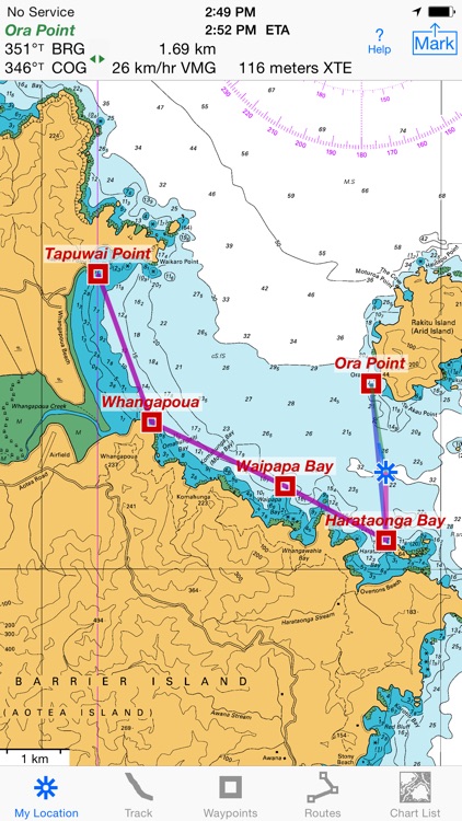i Sail GPS NZ–NZMariner Charts