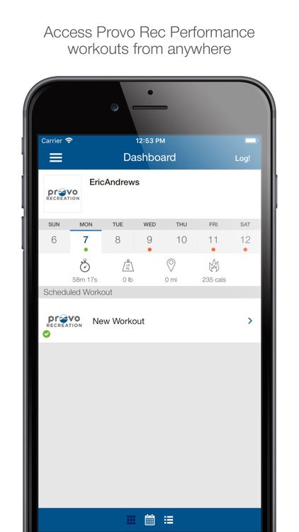Provo Rec Performance