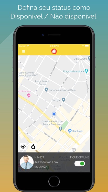 É Pra D'Já! Entregador