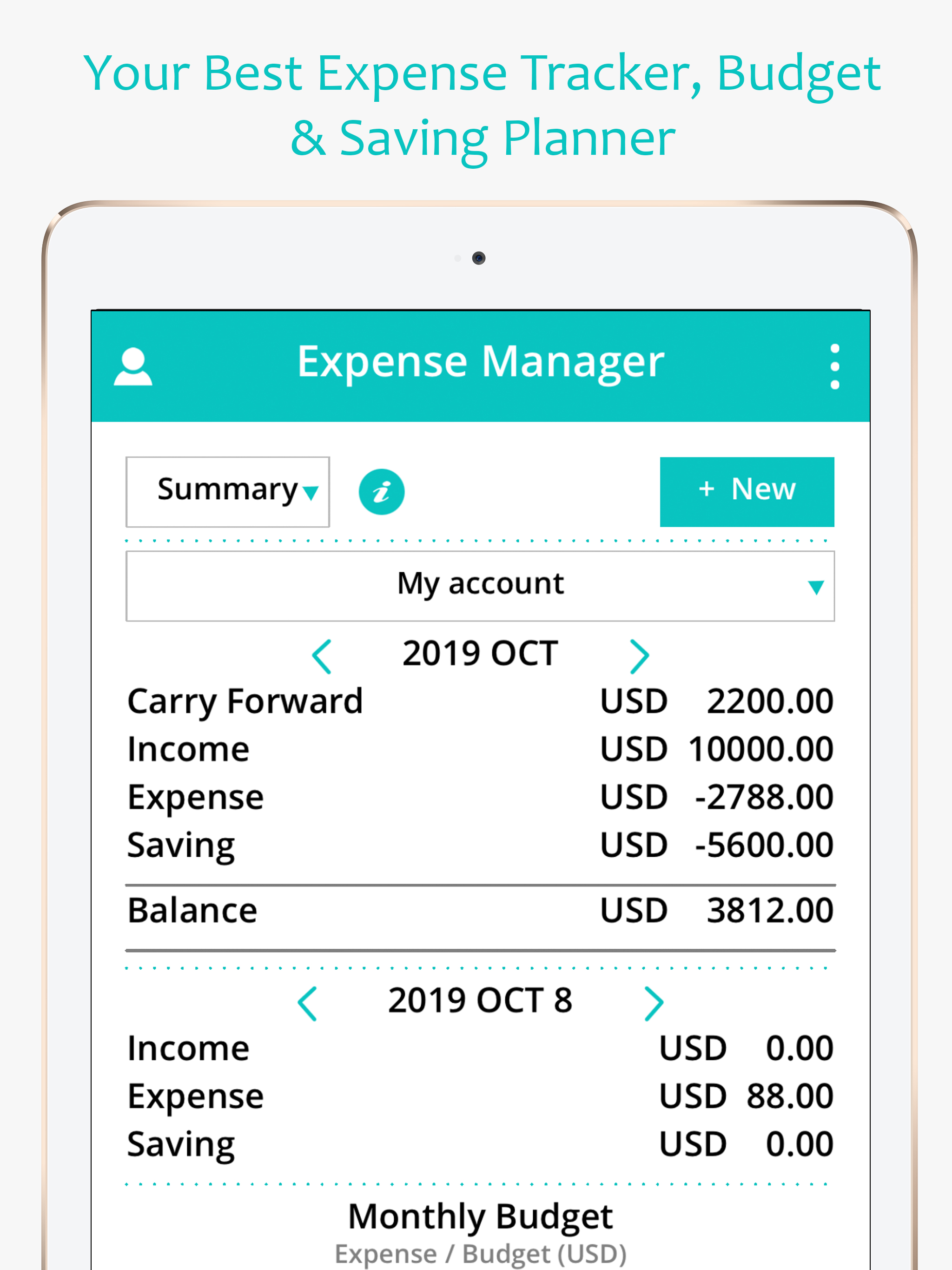 Money Expense Manager