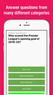 daily soccer quiz iphone screenshot 2