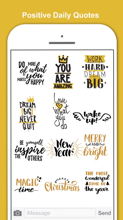 Daily Positive Stickers