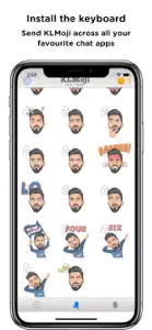 KLMoji by KL Rahul screenshot #3 for iPhone