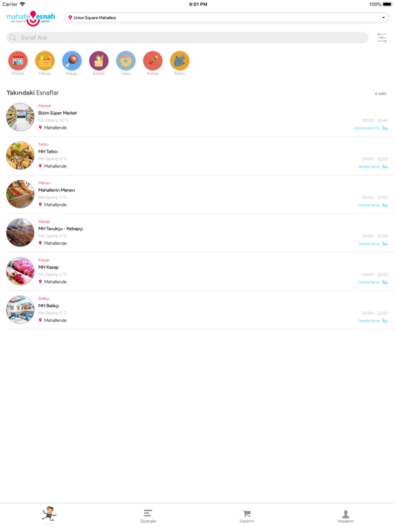 Screenshot #4 pour MahalleESNAFI