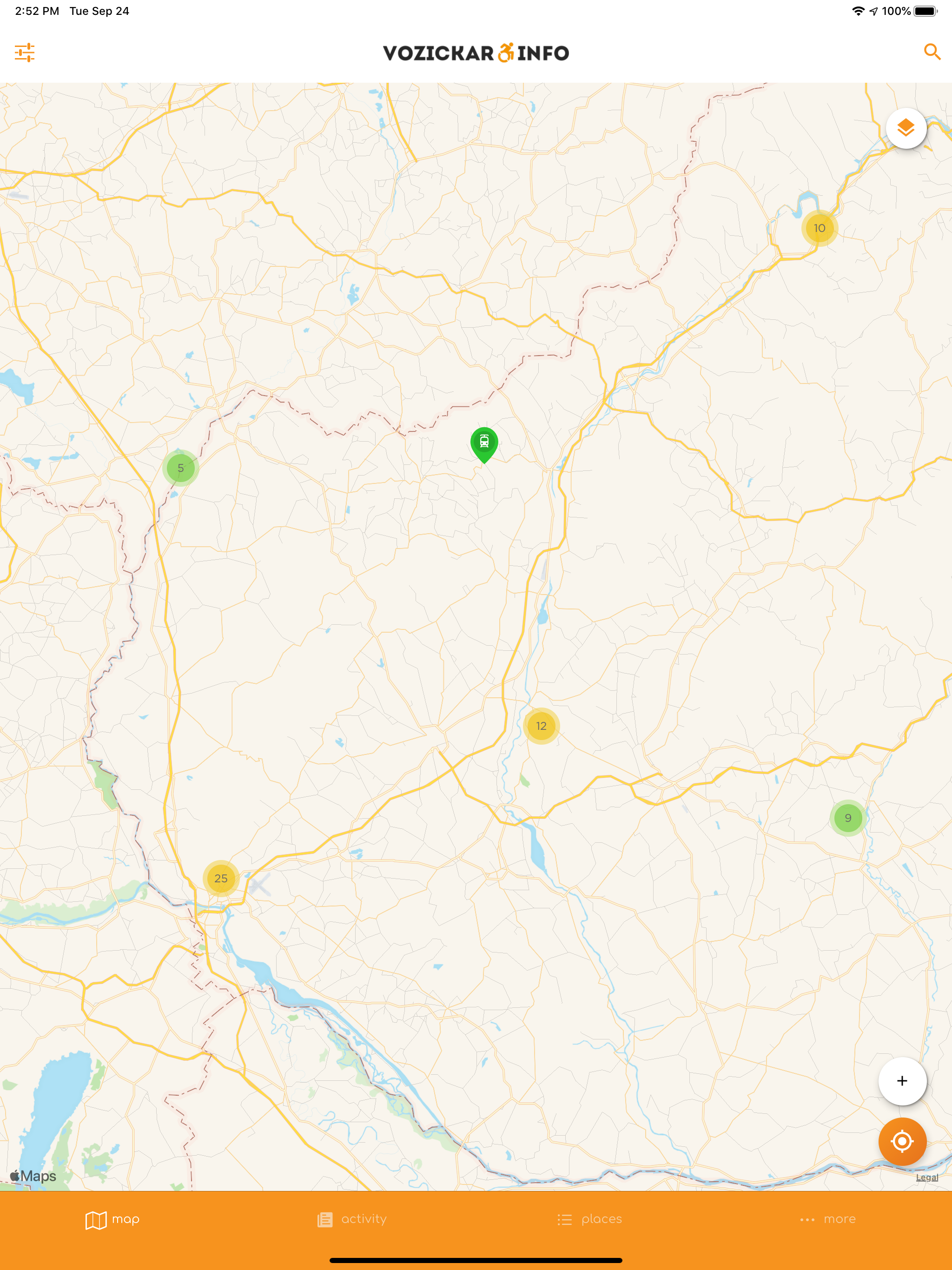 VozickarMAP screenshot 8