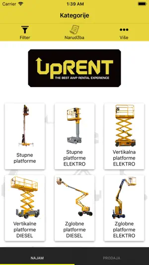 UpRent screenshot 1