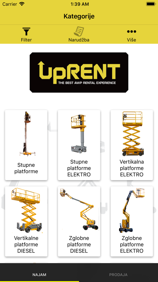 #1. UpRent (iOS) 由: Fragment Digital