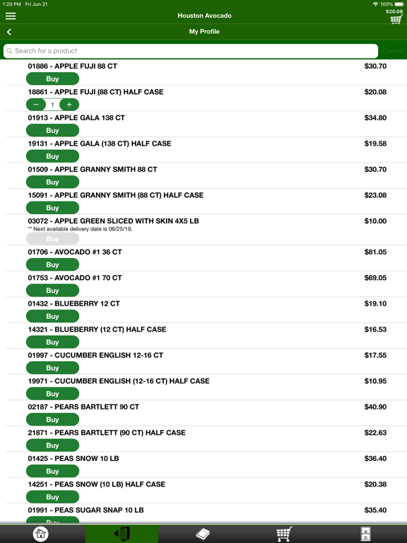 Houston Avocado iPad screenshot 2 - Food & Drink app