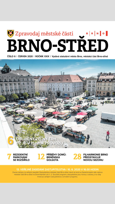 Zpravodaj MČ Brno-střed Screenshot