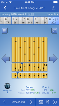 Perfect Game: Bowling Scores screenshot 3
