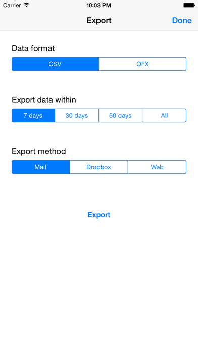 CashFlow Screenshot