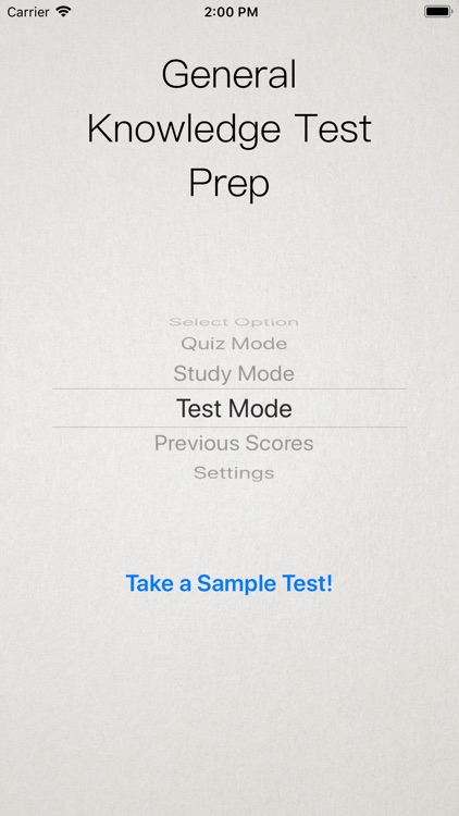 General Knowledge Test Prep