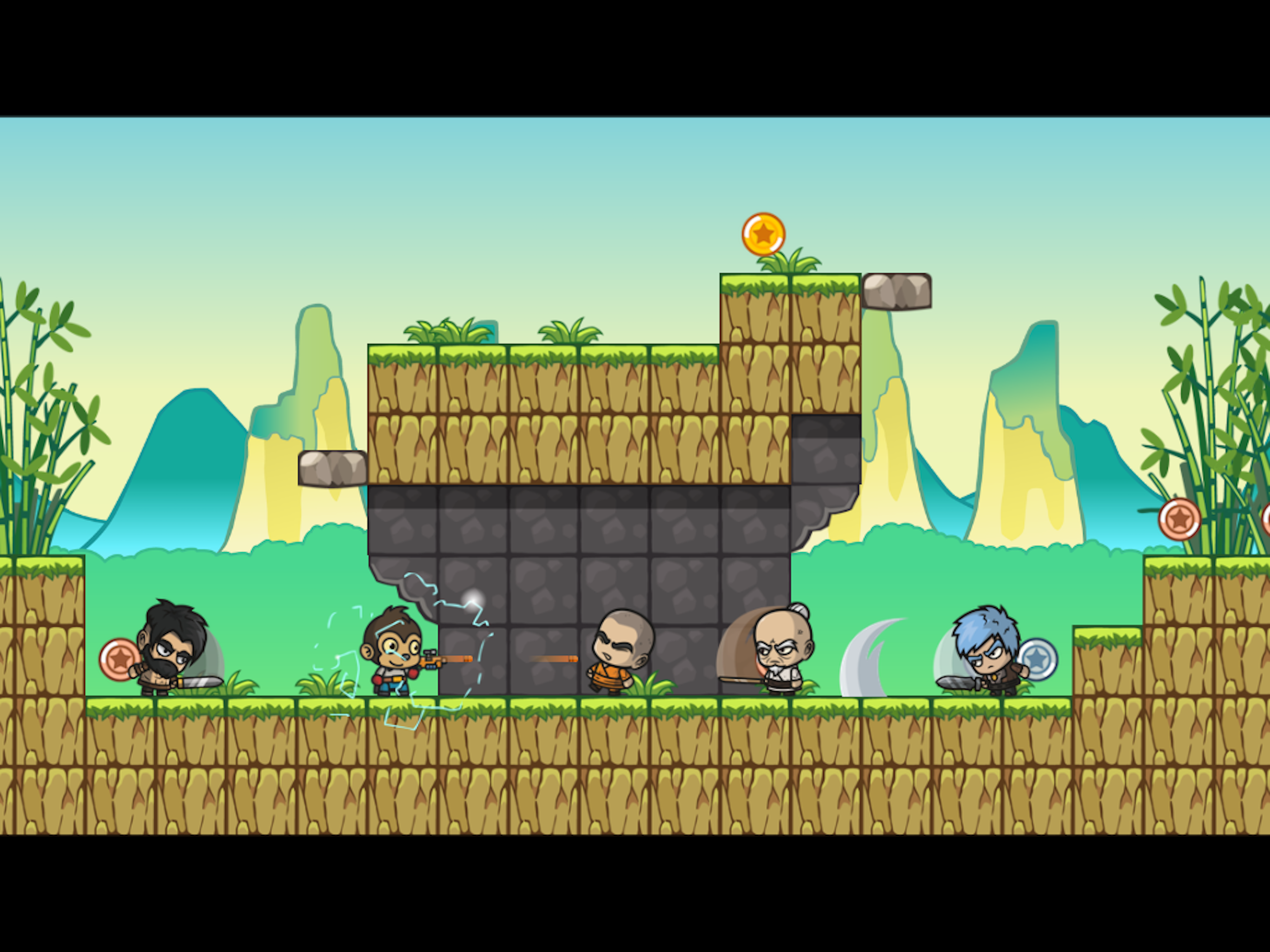 Animal Force: Jump N' Gun Game