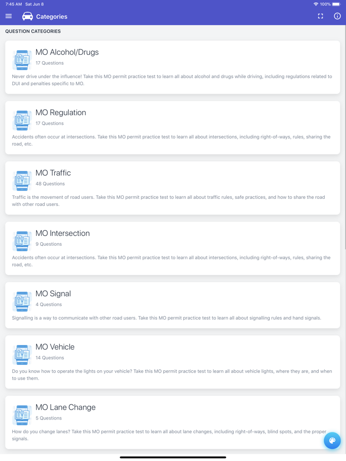 Missouri DOR Practice Exam