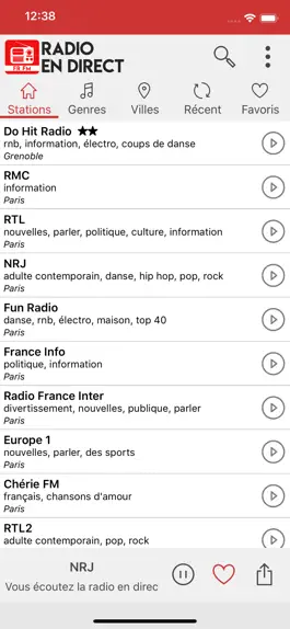 Game screenshot Radio en direct France mod apk