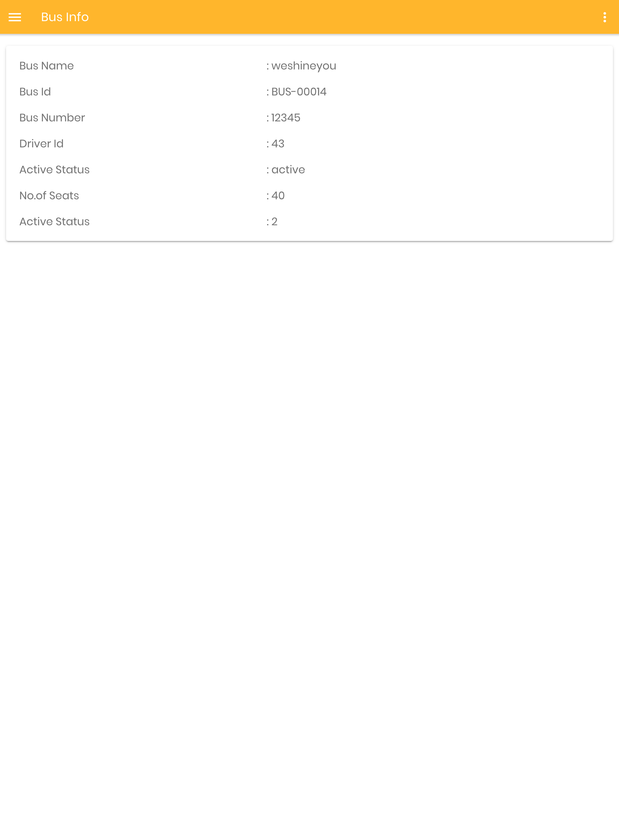 My School Bus Tracker
