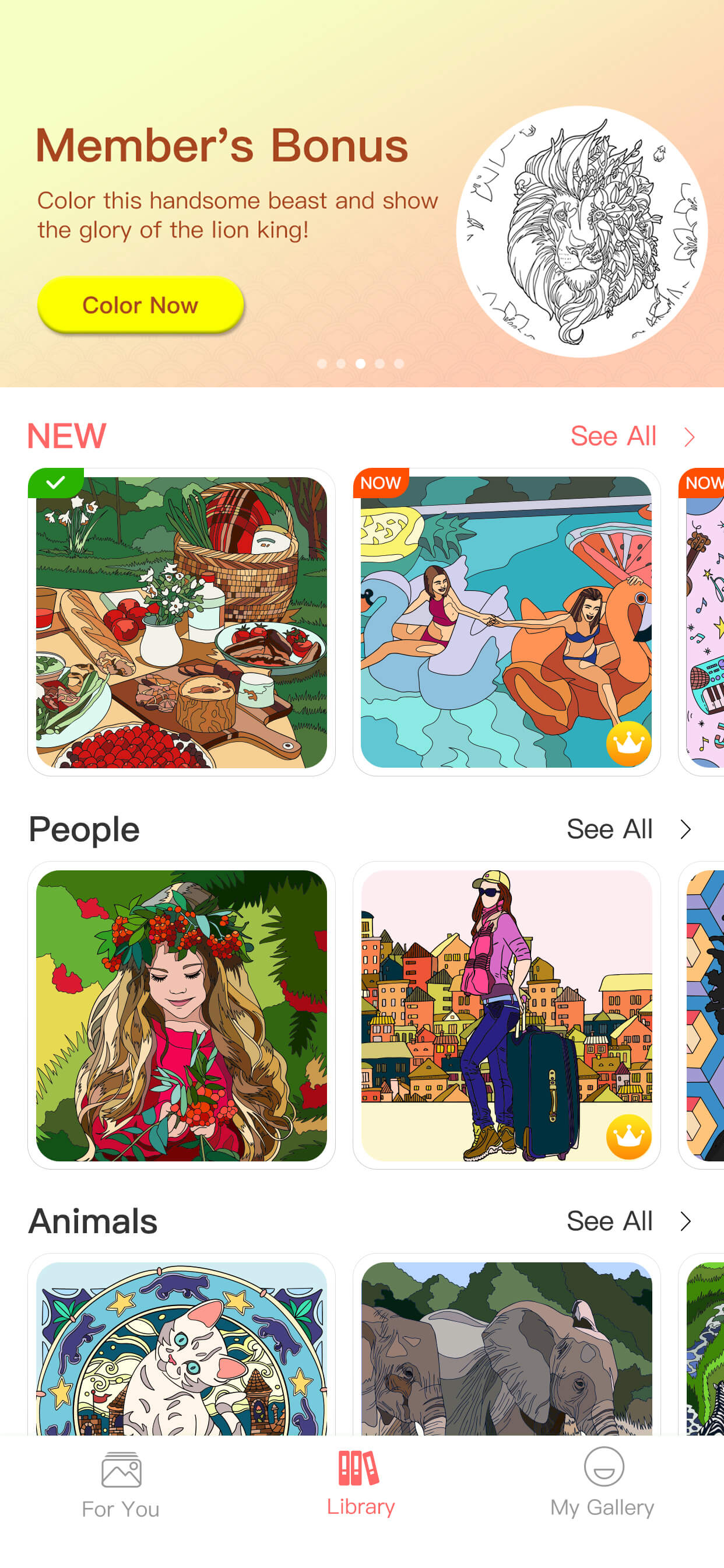Color Joy - Touch Coloring Art screenshot 3