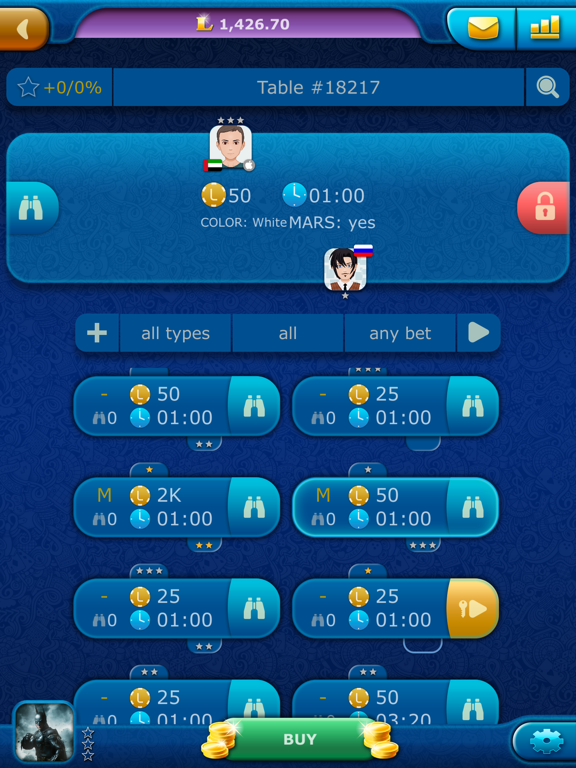 Screenshot #5 pour Online Backgammon LiveGames