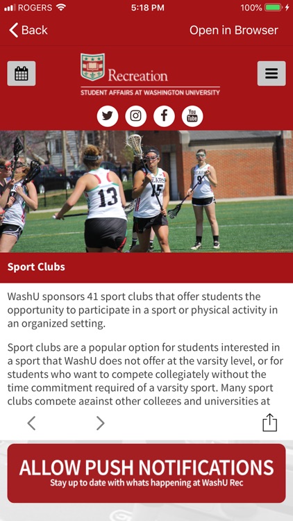 WashU Rec