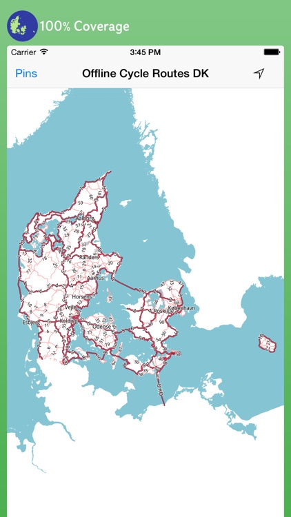 Offline Cycle Routes Germany