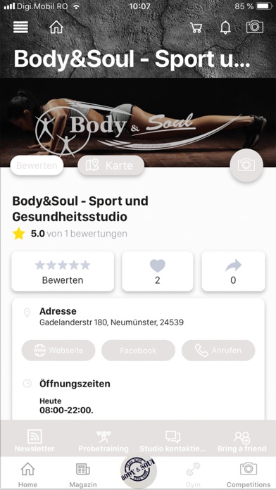 Body&Soul screenshot 2