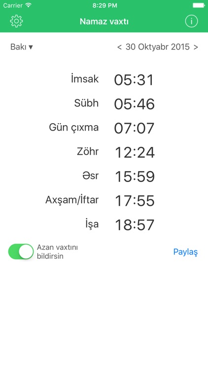 Namaz vaxti screenshot-3