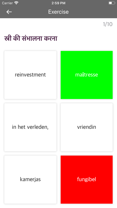 Dutch Hindi Dictionary screenshot 4