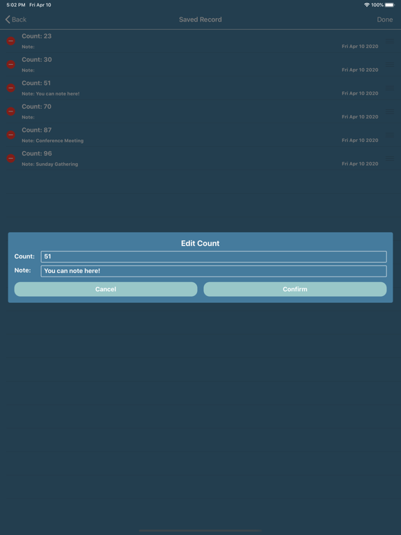 Screenshot #6 pour ClickCounter