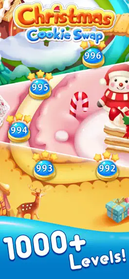 Game screenshot Christmas Cookie Swap 3 apk