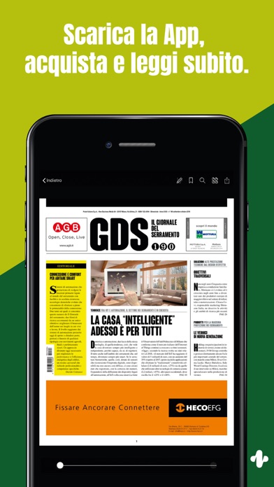 Screenshot #1 pour GDS Il Giornale del Serramento