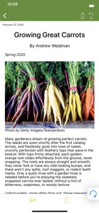 Mother Earth Gardener Magazine screenshot #1 for iPhone