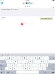 dictapp iPad Captures Décran 1