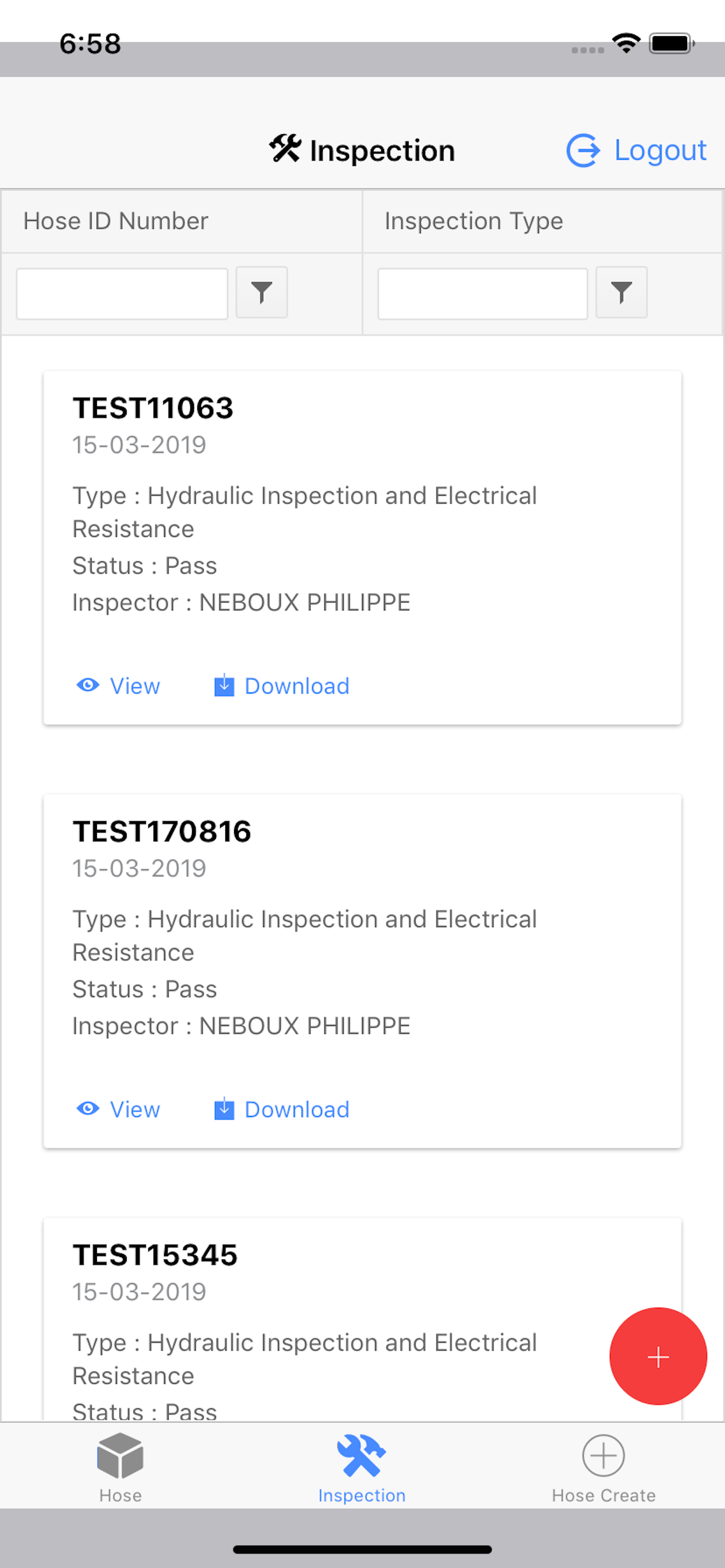 HMS App screenshot 3