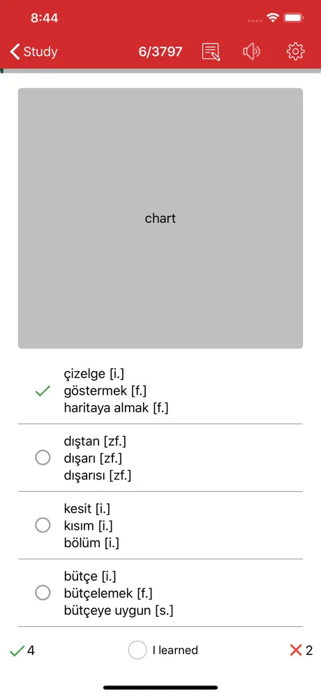 Tureng Vocabulary Notebook