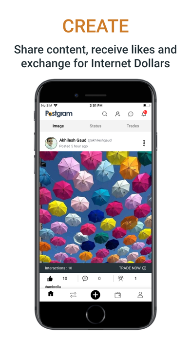 Screenshot #2 pour Postgram - Social Networking