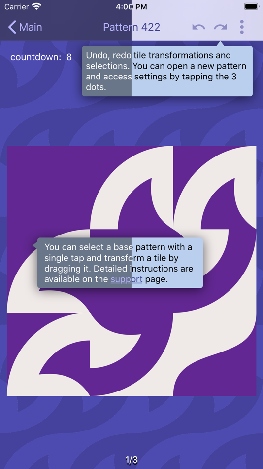 #3. Creative Patterns (iOS) 来自: Monika Turcsanyi