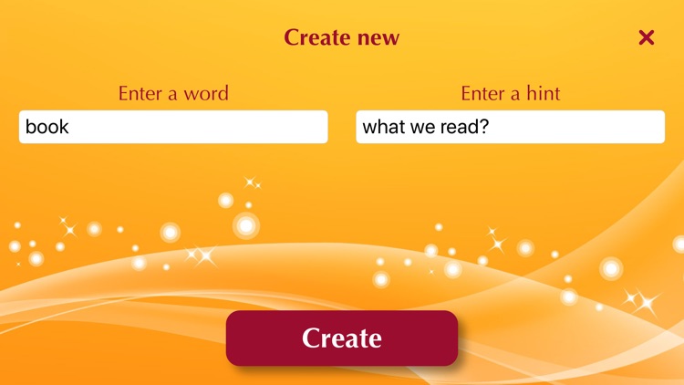 Make a word from letters