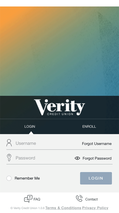 Verity CU Credit Cards Screenshot