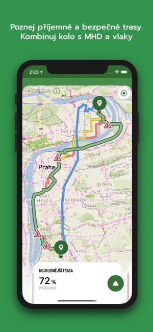 Cyclers: Navigace pro Cyklisty v App Storu