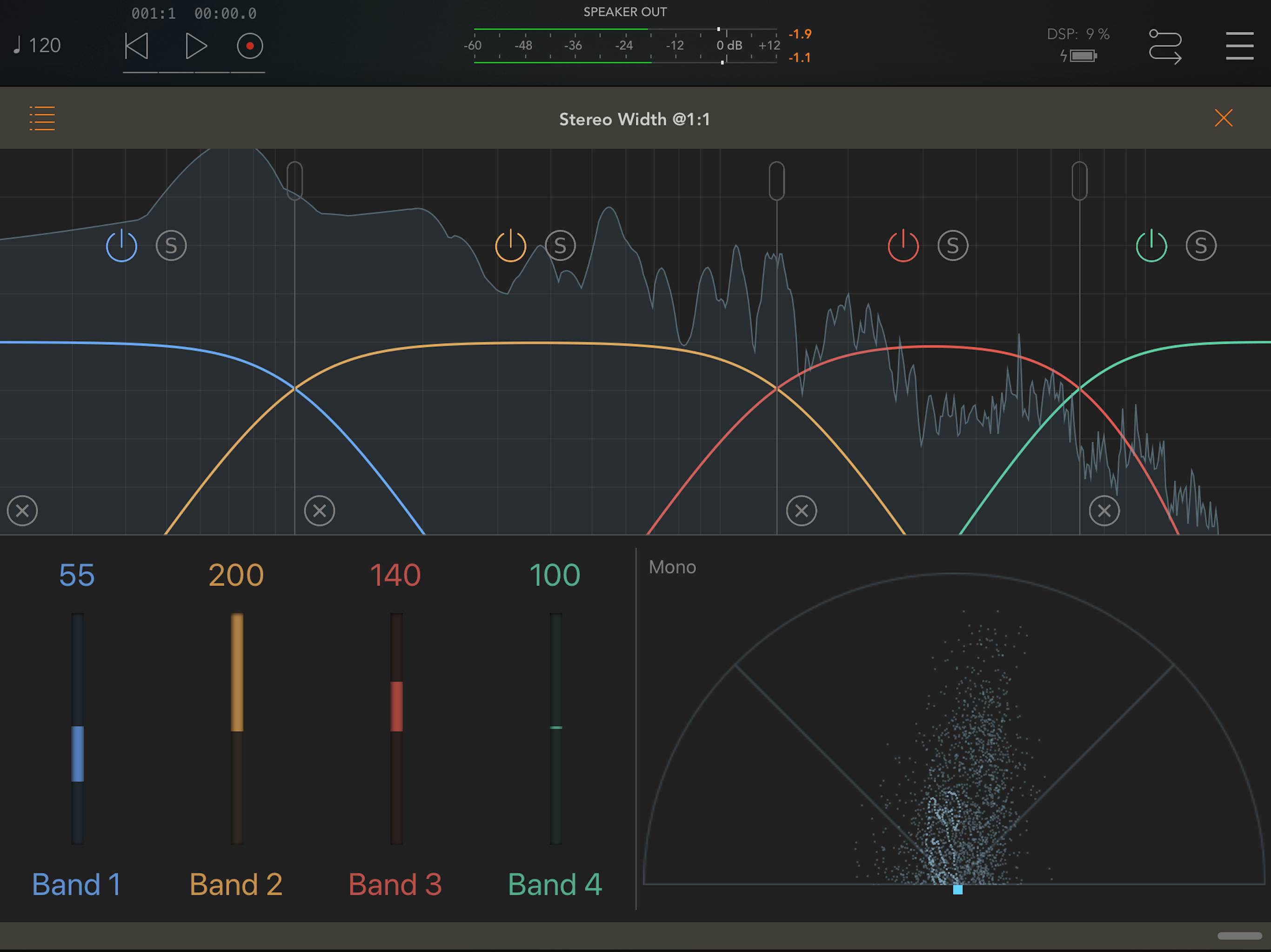 Stereo Width Control