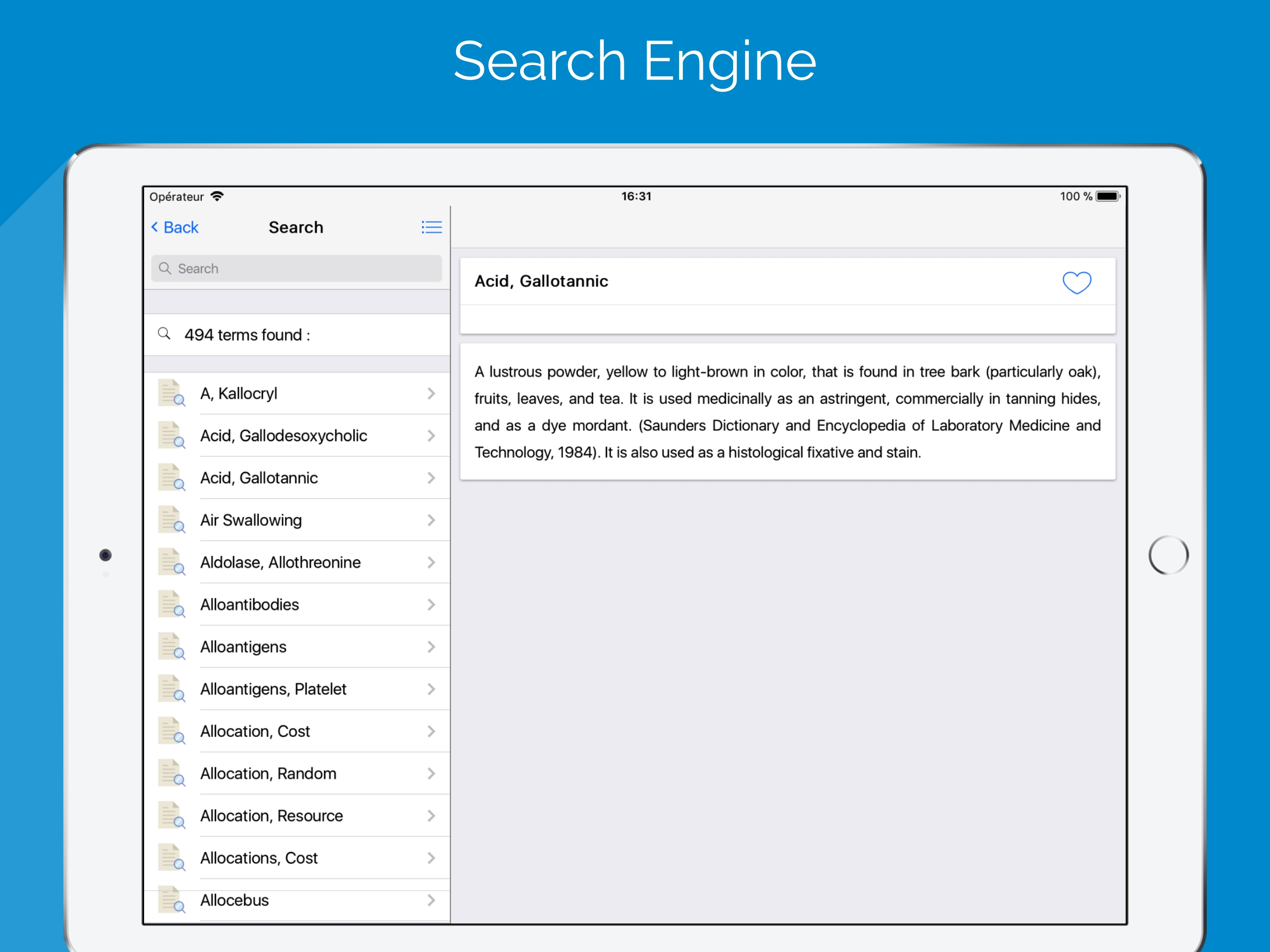 Medicopedia Dictionary Pro