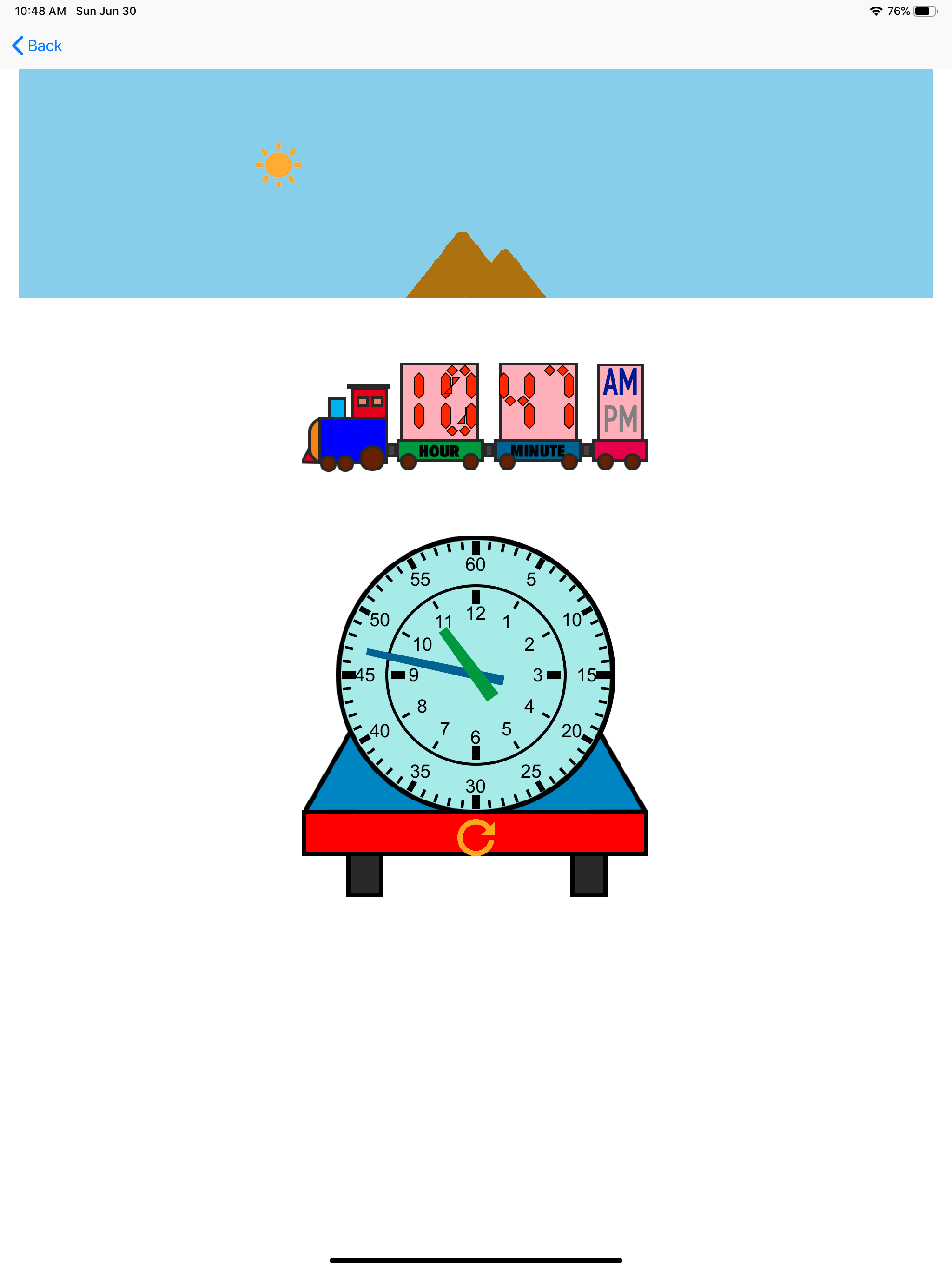 What time is it - Learn Clock