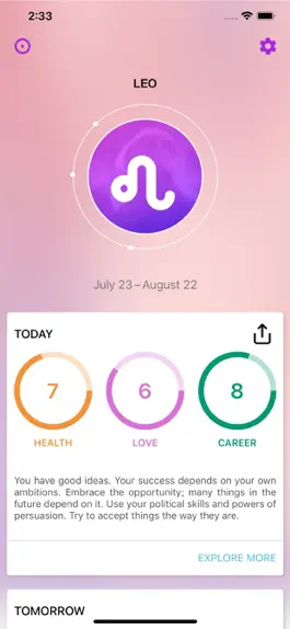 Game screenshot Horoscope Pro 2024 apk