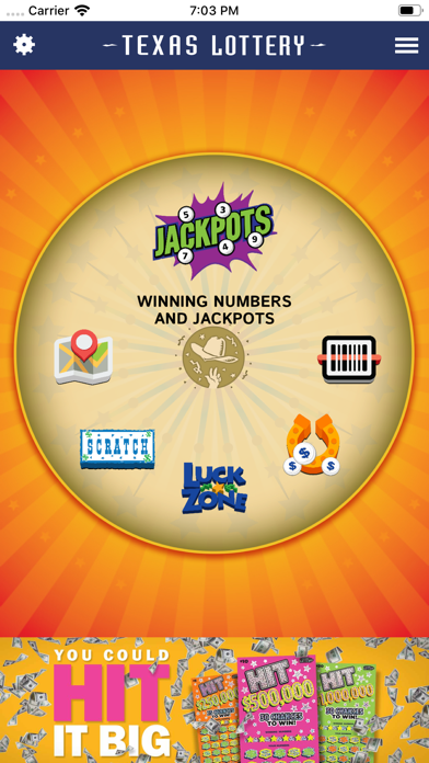 How to cancel & delete Texas Lottery Official App from iphone & ipad 1