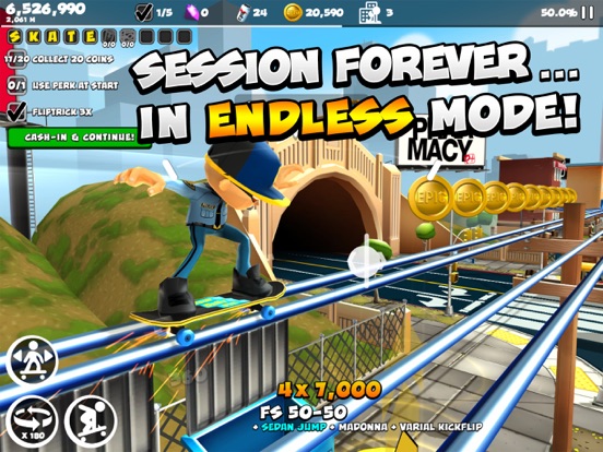 Epic Skater 2 iPad app afbeelding 6