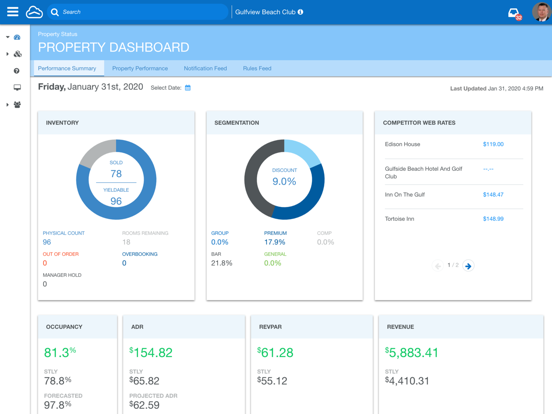 Above Property Hotels iPad screenshot 2 - Travel app