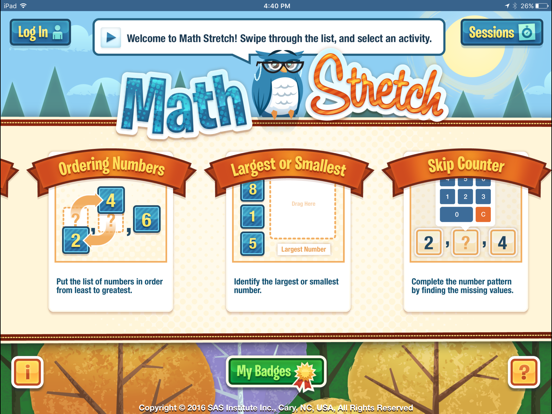 Screenshot #4 pour SAS Math Stretch