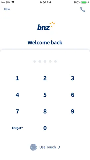BNZ Mobile Business Banking screenshot 1