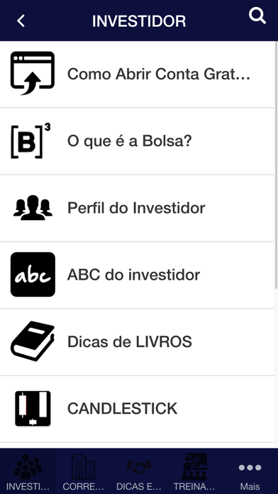 Aulas de Bolsa screenshot 2